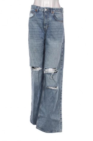 Blugi de femei Never Denim, Mărime L, Culoare Albastru, Preț 119,89 Lei