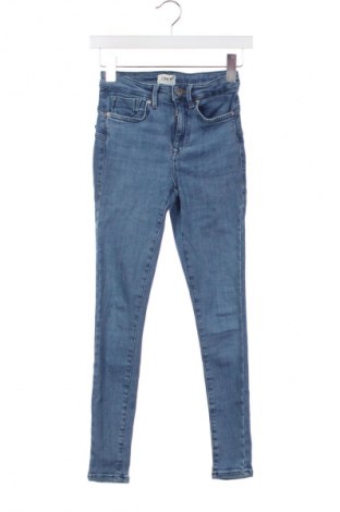 Damskie jeansy ONLY, Rozmiar XXS, Kolor Niebieski, Cena 78,16 zł
