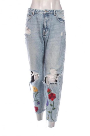 Damskie jeansy Pull&Bear, Rozmiar M, Kolor Niebieski, Cena 66,67 zł