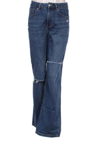 Damskie jeansy Sinsay, Rozmiar M, Kolor Niebieski, Cena 43,99 zł
