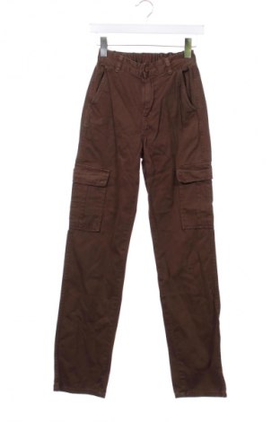 Blugi de femei Stradivarius, Mărime XS, Culoare Maro, Preț 77,17 Lei