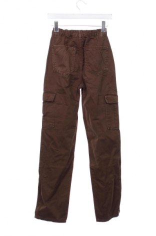 Blugi de femei Stradivarius, Mărime XS, Culoare Maro, Preț 77,17 Lei