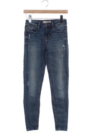 Dámské džíny  Stradivarius, Velikost XS, Barva Modrá, Cena  249,00 Kč