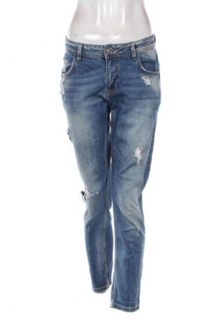 Damskie jeansy Unbranded, Rozmiar L, Kolor Niebieski, Cena 43,99 zł