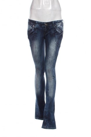 Damskie jeansy Unbranded, Rozmiar L, Kolor Niebieski, Cena 66,67 zł