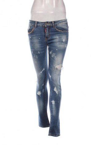 Damskie jeansy Unbranded, Rozmiar S, Kolor Niebieski, Cena 62,07 zł