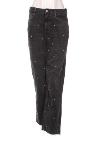 Дамски дънки Zara, Размер M, Цвят Сив, Цена 33,99 лв.