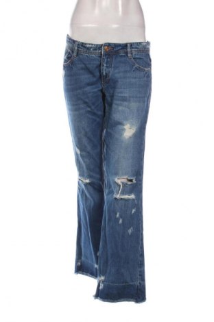 Női farmernadrág Zara, Méret L, Szín Kék, Ár 5 396 Ft
