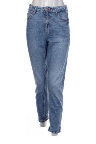 Damskie jeansy Zara, Rozmiar S, Kolor Niebieski, Cena 93,82 zł