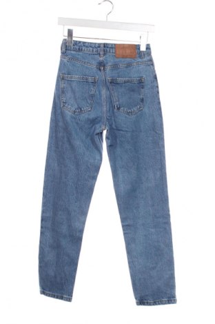 Damskie jeansy Zara, Rozmiar XS, Kolor Niebieski, Cena 93,24 zł