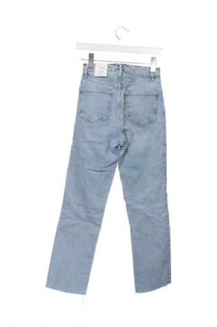 Damskie jeansy Zara, Rozmiar XS, Kolor Niebieski, Cena 143,00 zł