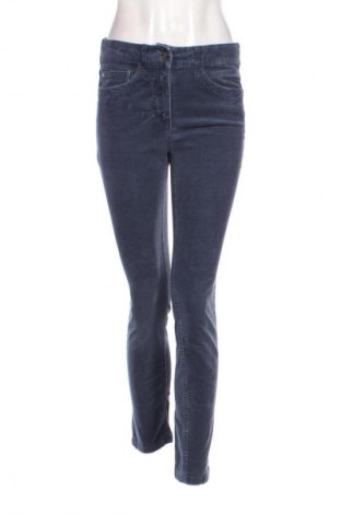 Pantaloni de velvet de femei C&A, Mărime S, Culoare Albastru, Preț 77,17 Lei