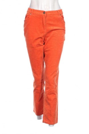 Pantaloni de velvet de femei Gina Benotti, Mărime L, Culoare Portocaliu, Preț 76,32 Lei