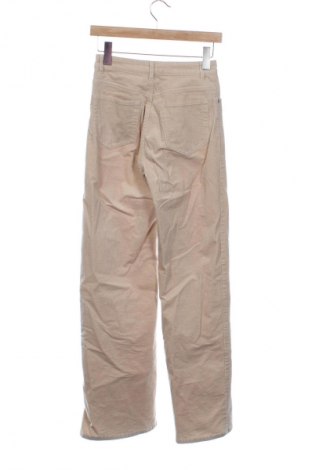 Damskie sztruksy H&M Divided, Rozmiar XS, Kolor Beżowy, Cena 66,65 zł