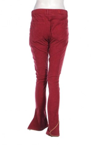 Pantaloni de velvet de femei Le Jean De Marithe+Francois Girbaud, Mărime L, Culoare Roșu, Preț 485,00 Lei