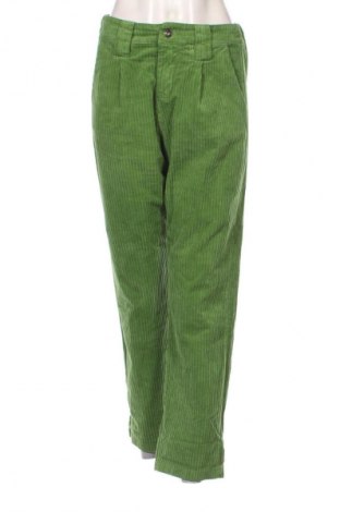 Pantaloni de velvet de femei Unbranded, Mărime M, Culoare Verde, Preț 76,32 Lei