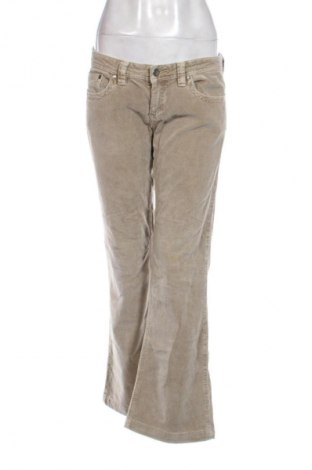 Pantaloni de velvet de femei Vigoss, Mărime L, Culoare Bej, Preț 83,99 Lei