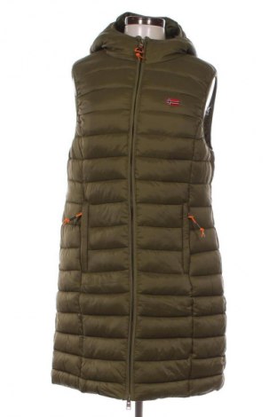 Дамски елек Geographical Norway, Размер L, Цвят Зелен, Цена 294,99 лв.