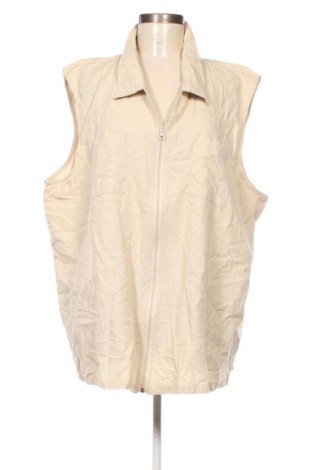 Дамски елек Janina, Размер 3XL, Цвят Бежов, Цена 11,99 лв.