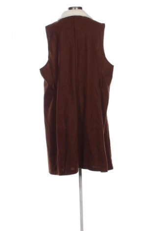 Damenweste SHEIN, Größe 3XL, Farbe Braun, Preis 19,96 €