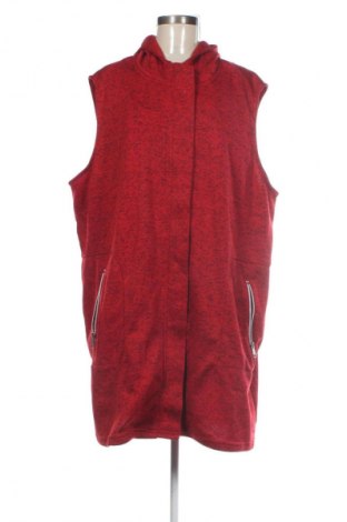 Damenweste Ulla Popken, Größe 4XL, Farbe Rot, Preis 36,99 €