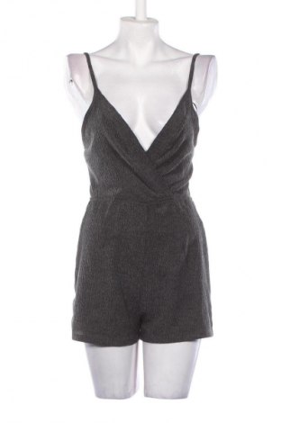 Salopetă scurtă de damă Pull&Bear, Mărime M, Culoare Gri, Preț 82,99 Lei