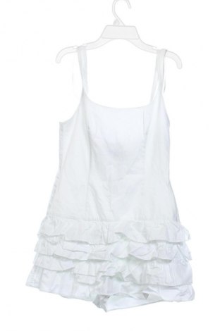 Дамски къс гащеризон Zara, Размер M, Цвят Бял, Цена 27,99 лв.