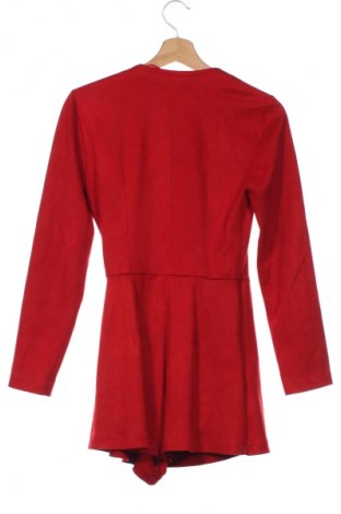 Women's short jumpsuit Zara, Μέγεθος XS, Χρώμα Κόκκινο, Τιμή 17,39 €
