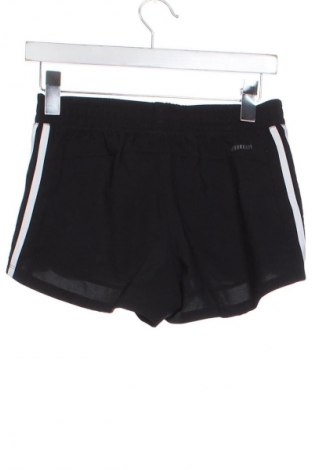 Дамски къс панталон Adidas, Размер XS, Цвят Черен, Цена 22,99 лв.
