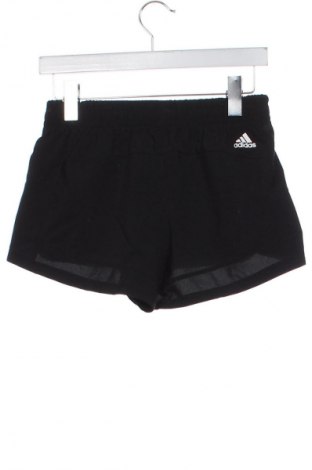 Дамски къс панталон Adidas, Размер XS, Цвят Черен, Цена 22,99 лв.