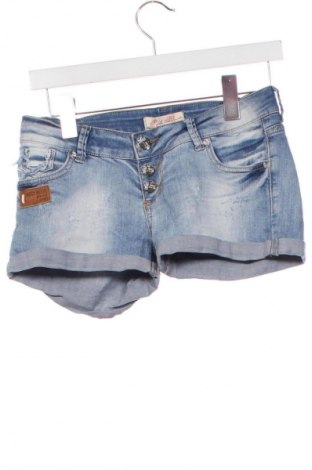 Дамски къс панталон Red Blue Denim, Размер M, Цвят Син, Цена 15,99 лв.