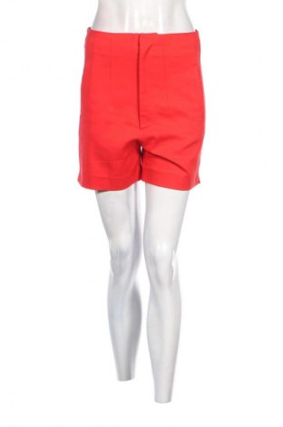 Pantaloni scurți de femei Stradivarius, Mărime S, Culoare Roșu, Preț 41,99 Lei