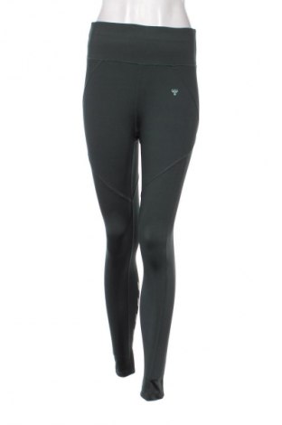 Damen Leggings Hummel, Größe M, Farbe Grün, Preis 13,81 €