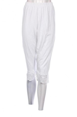 Damen Leggings Ulla Popken, Größe 3XL, Farbe Weiß, Preis 21,99 €
