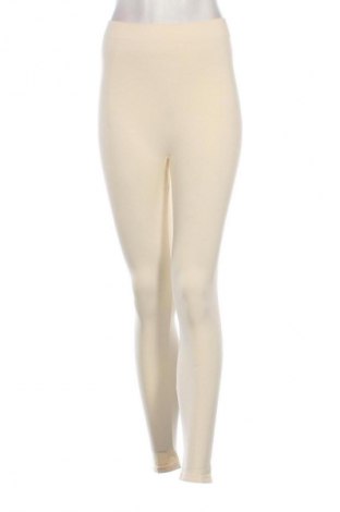Damskie legginsy Zara, Rozmiar M, Kolor ecru, Cena 80,90 zł