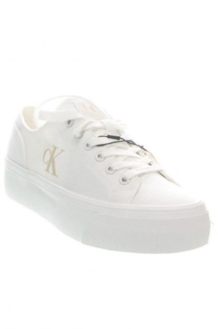 Încălțăminte de damă Calvin Klein Jeans, Mărime 39, Culoare Alb, Preț 170,99 Lei