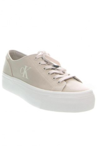 Γυναικεία παπούτσια Calvin Klein Jeans, Μέγεθος 40, Χρώμα  Μπέζ, Τιμή 85,99 €