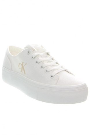 Дамски обувки Calvin Klein Jeans, Размер 40, Цвят Бял, Цена 55,99 лв.