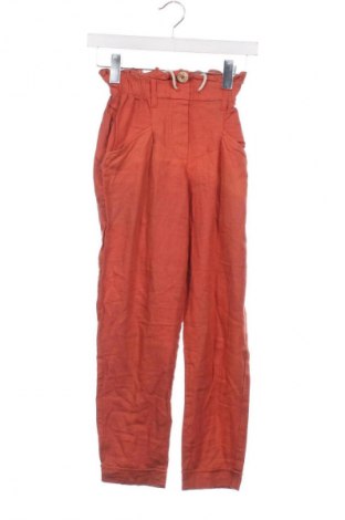 Dámské kalhoty  Bershka, Velikost XS, Barva Oranžová, Cena  366,00 Kč