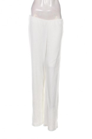 Női nadrág Bershka, Méret XL, Szín Fehér, Ár 5 776 Ft