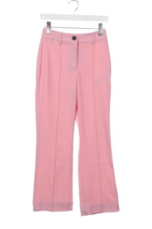 Damskie spodnie Bershka, Rozmiar XS, Kolor Różowy, Cena 66,99 zł
