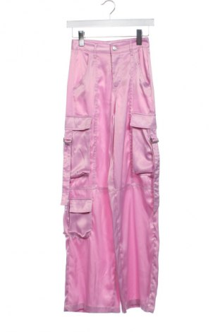 Dámské kalhoty  Bershka, Velikost XXS, Barva Růžová, Cena  369,00 Kč