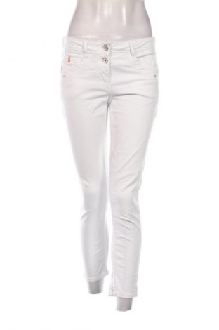 Pantaloni de femei Cecil, Mărime S, Culoare Alb, Preț 107,61 Lei