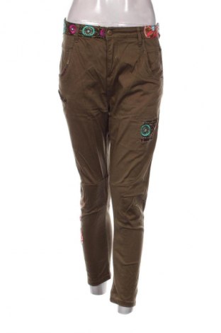 Dámske nohavice Desigual, Veľkosť M, Farba Zelená, Cena  33,95 €