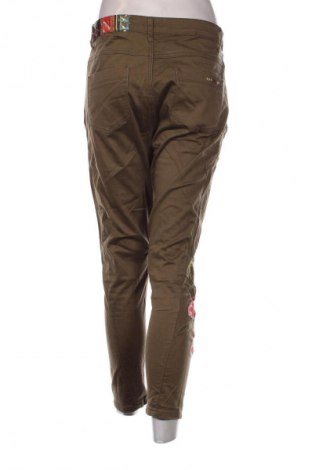 Dámske nohavice Desigual, Veľkosť M, Farba Zelená, Cena  33,95 €