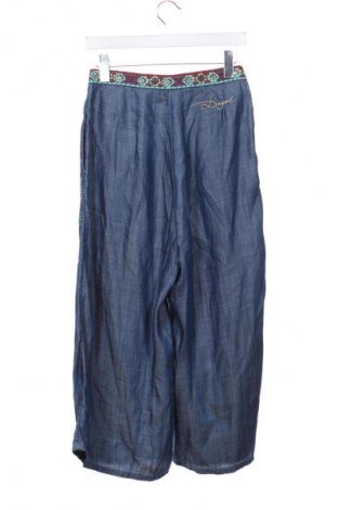 Pantaloni de femei Desigual, Mărime XS, Culoare Albastru, Preț 163,00 Lei