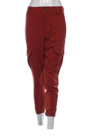 Pantaloni de femei Doca, Mărime S, Culoare Roșu, Preț 46,99 Lei