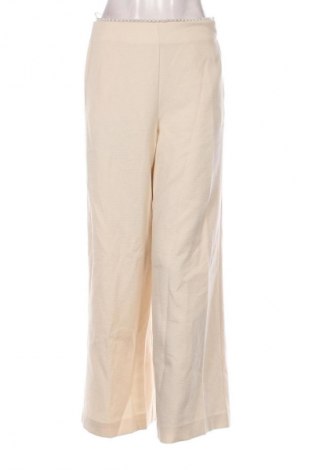 Pantaloni de femei Edward Achour Paris, Mărime S, Culoare Bej, Preț 665,16 Lei