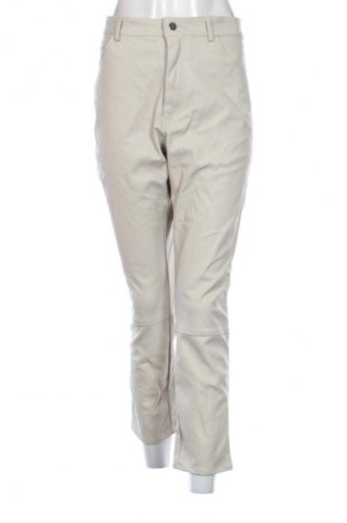 Pantaloni de femei H&M, Mărime XL, Culoare Ecru, Preț 77,99 Lei