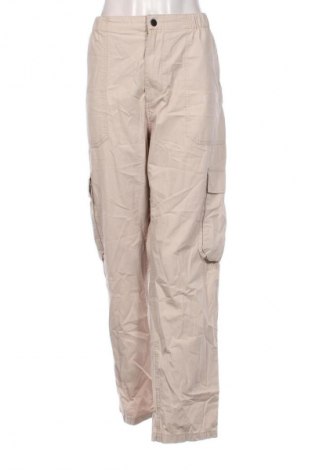 Damskie spodnie H&M, Rozmiar XXL, Kolor Beżowy, Cena 82,99 zł